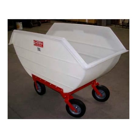 Loyal Roth - T.R. Metal Crafters - Hayrite Poly-Tuf 20 Bushel 4 Wheel Polyethylene Nursery Cart P20-4WI